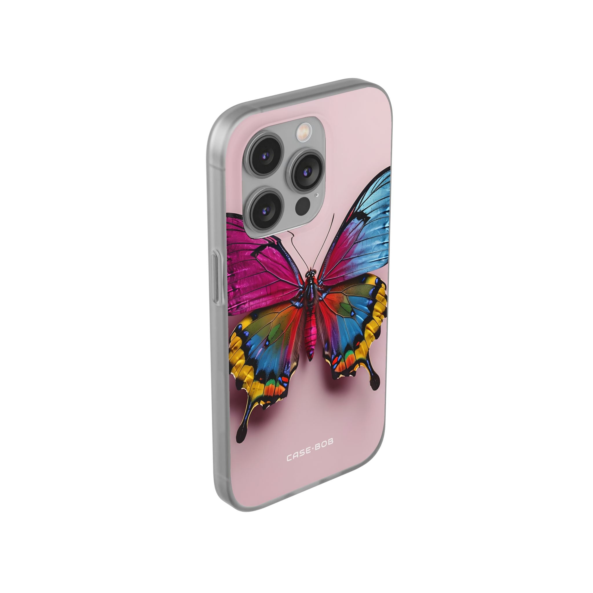 Vivid Butterfly iPhone 14 Pro Case - Soft