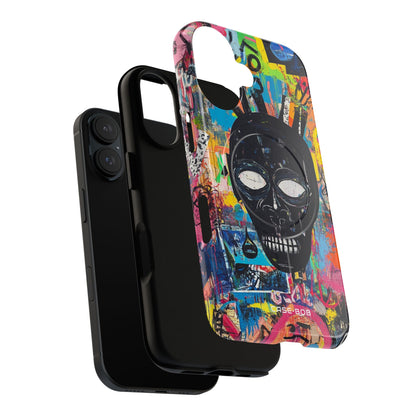 Skull Vortex iPhone 16 Case - Tough+ - CASE•BOB