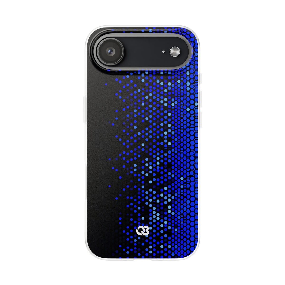 Cobalt Hex Dispersion · Lite Phone Case for iPhone ·  Blue