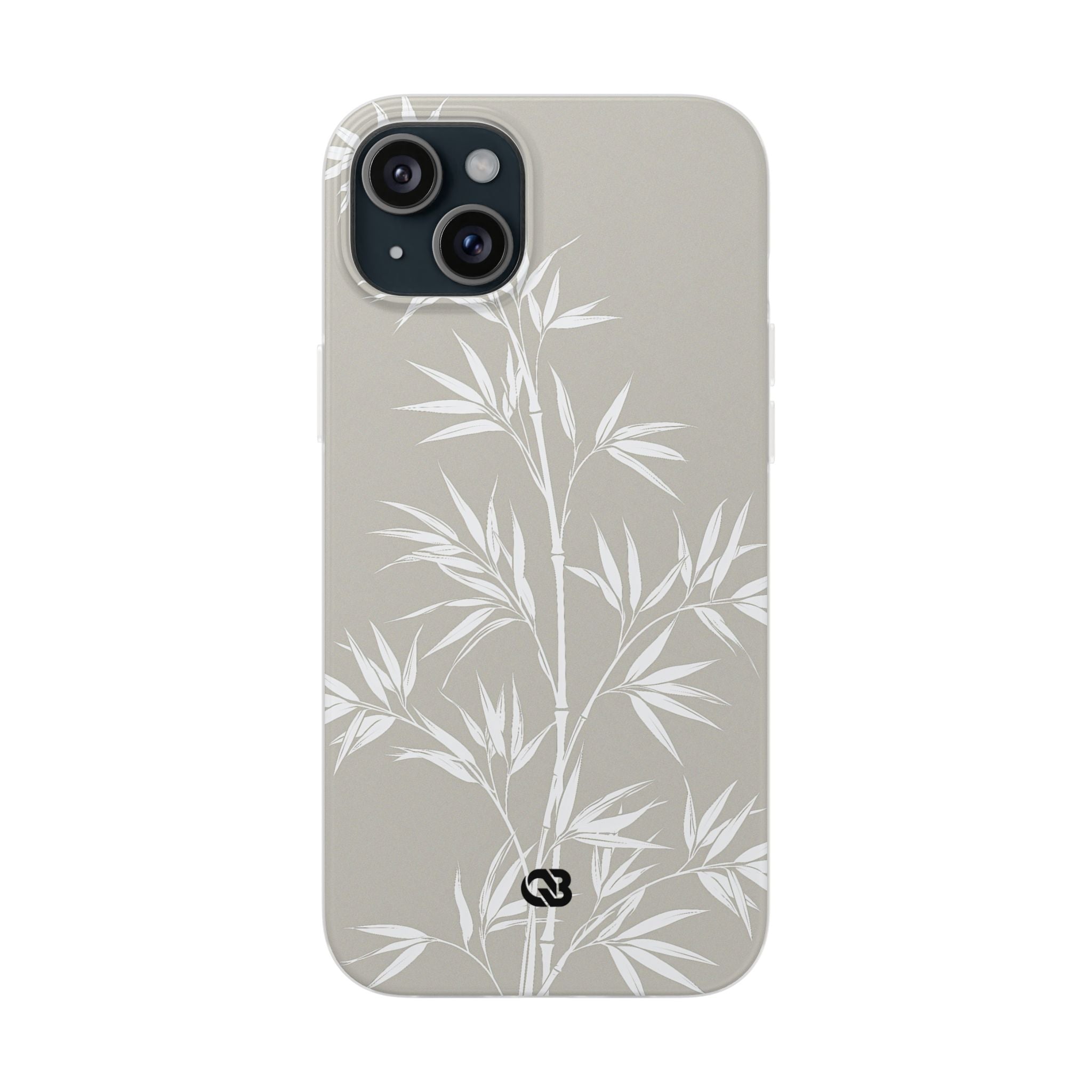 Beige Lite Phone Case for iPhone - Sandstone Bamboo Stalks
