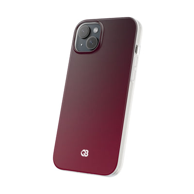 Red Lite Phone Case for iPhone - Deep Sangria Gradient
