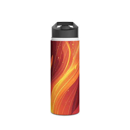 Flaming Ember - Stainless Steel Water Bottle