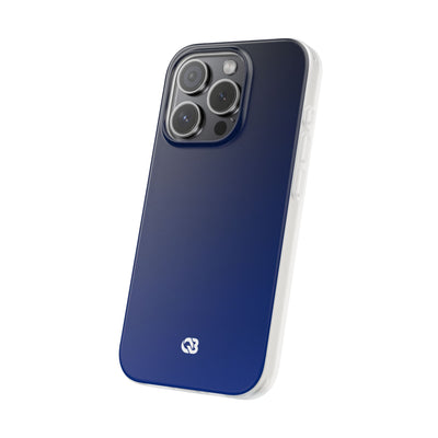 Blue Lite Phone Case for iPhone - Midnight Cobalt Fade