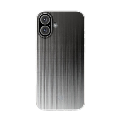 Grey Lite Phone Case for iPhone - Static Vertical Dither