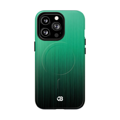 Emerald Cascade · Tough 2.0 Magnetic Phone Case for iPhone · Green