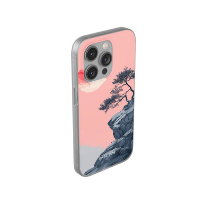 Crimson Moon Tree iPhone 14 Pro Case - Soft