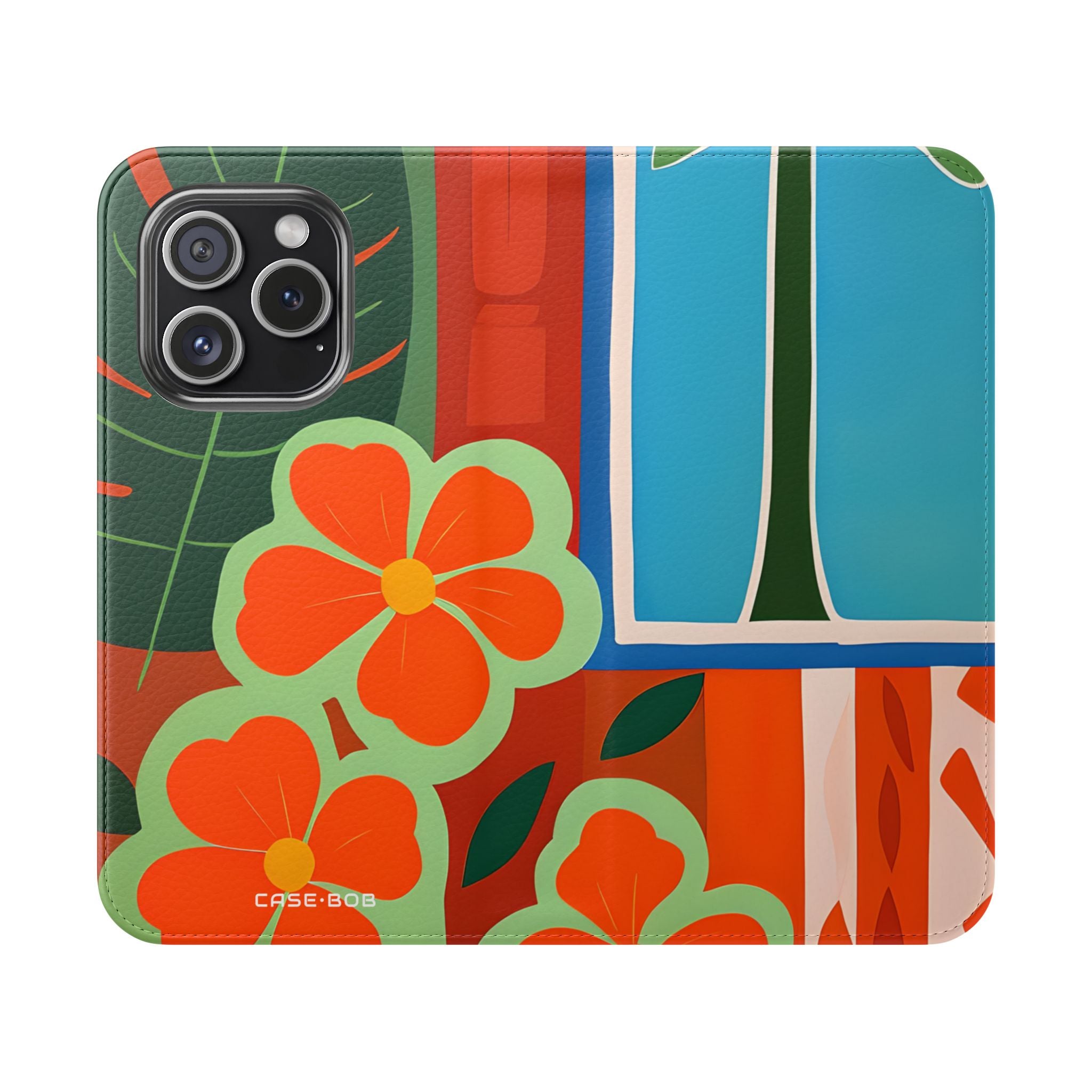 Orange Blossom Mosaic - iPhone 15 Pro Cover - Pung
