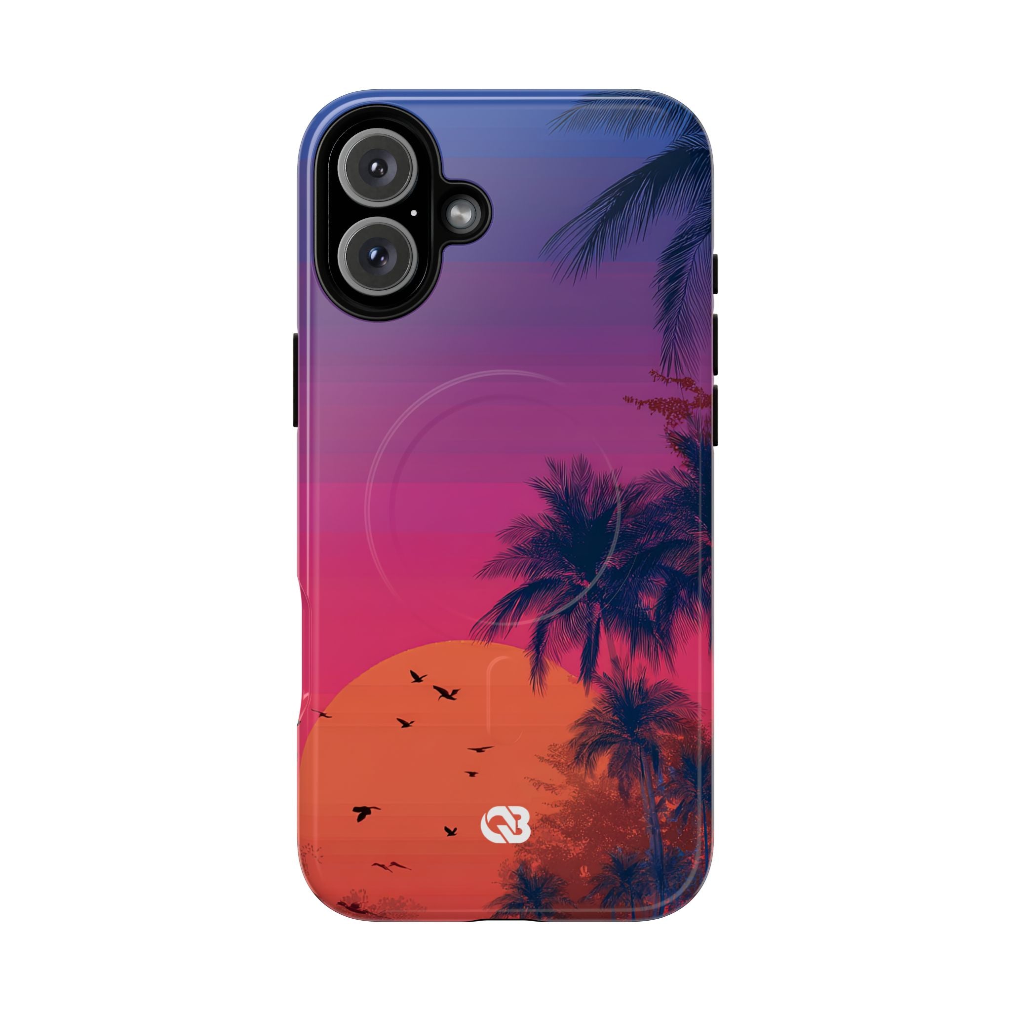 Neon Horizon Palms · Tough+ Telefoncover til iPhone · Magsafe