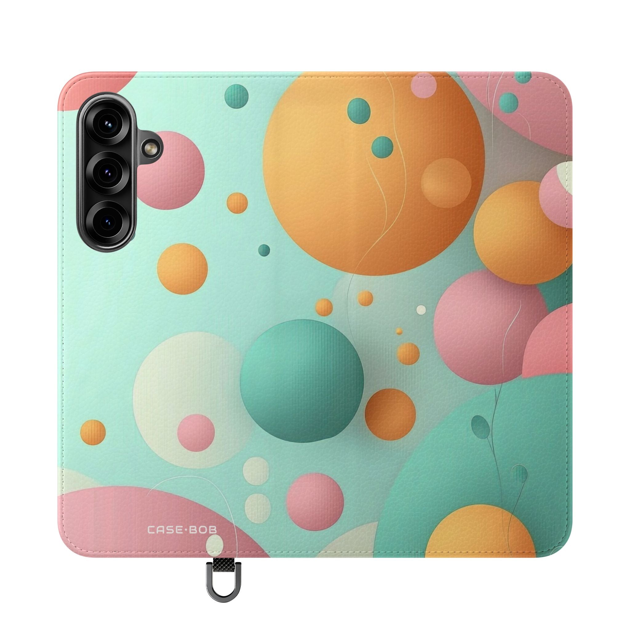 Pastel Circles Flow - Samsung S25+ Case - Wallet