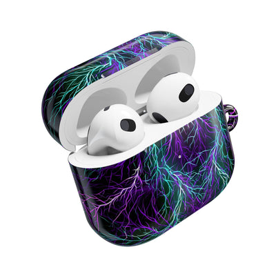 Electric Plasma Arbor · Hard Case for AirPods & AirPods Pro · Purple