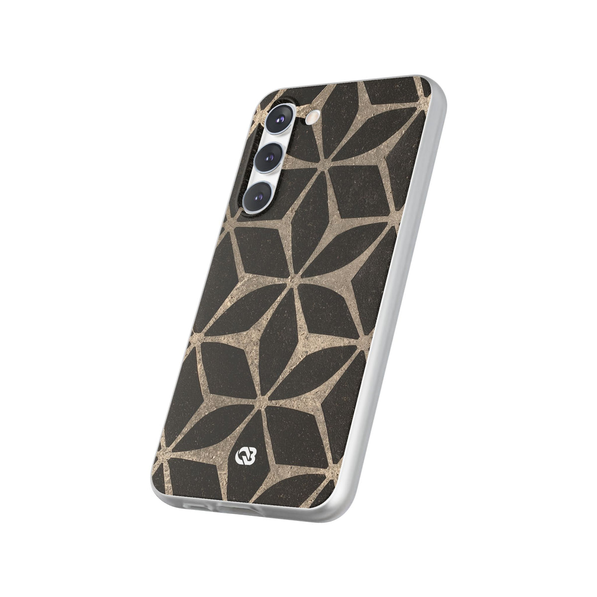 Concrete Mosaic Star · Lite Phone Case for Samsung · Black