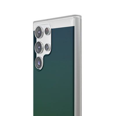 Green Lite Phone Case for Samsung - Midnight Pine Horizon