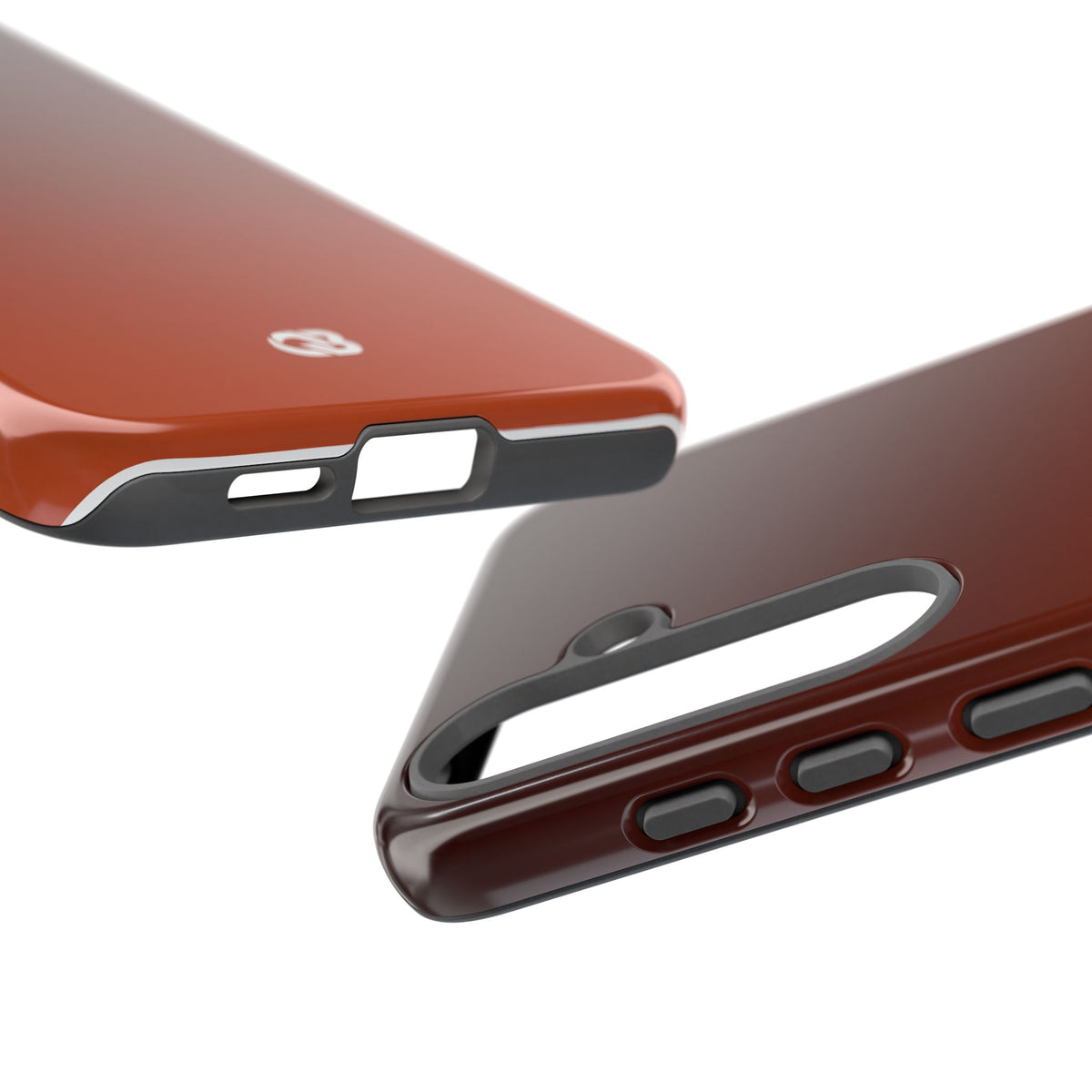 Burnt Amber Spectrum · Tough Phone Case for Samsung · Orange