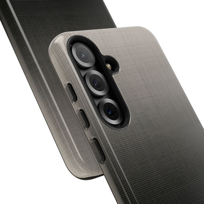 Grey Tough Phone Case for Samsung - Faded Sand Mesh