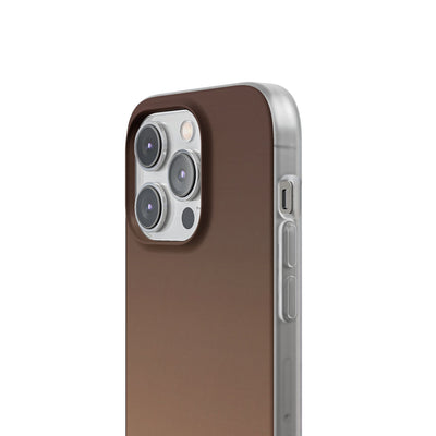 Brown Lite Phone Case for iPhone - Smoked Caramel Fade