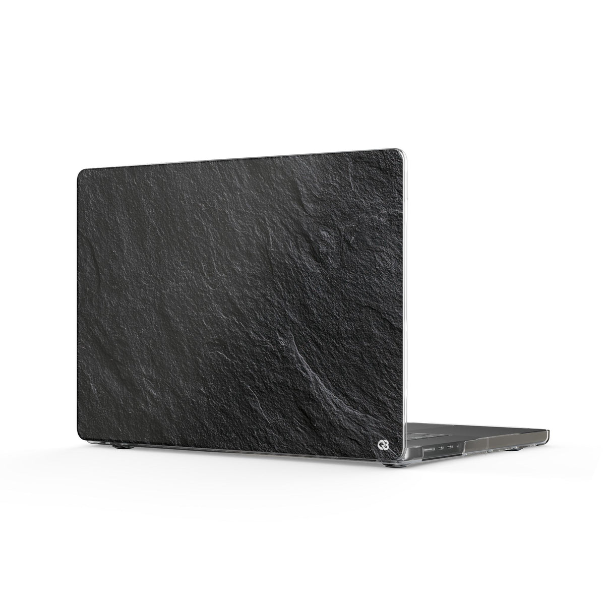 Obsidian Slate · Clear Hard Case for MacBook · Black