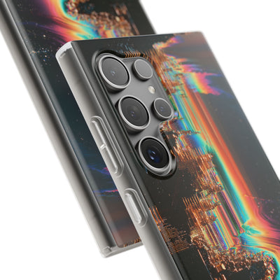Prismatic Circuit · Lite Phone Case for Samsung · Black