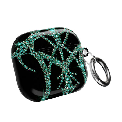 Teal Cyber Sigil · Hard Case for AirPods & AirPods Pro · Teal