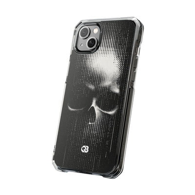 Raster Phantom · Clear Impact Magnetic Phone Case for iPhone ·  Black