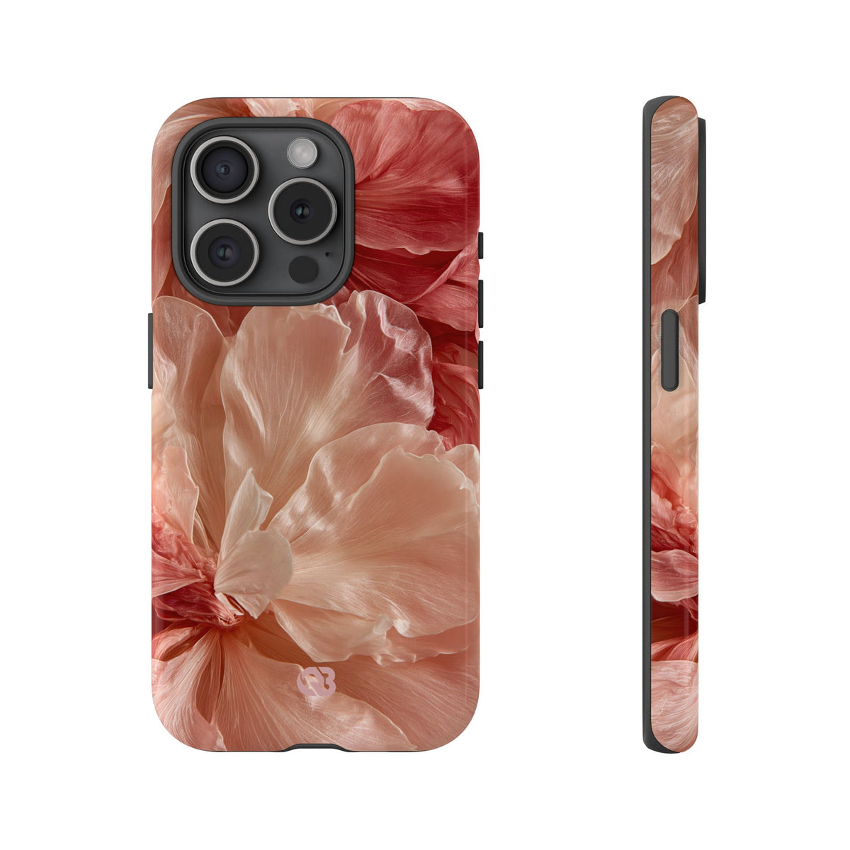 Blush Silk Bloom · Tough Phone Case for iPhone · Pink