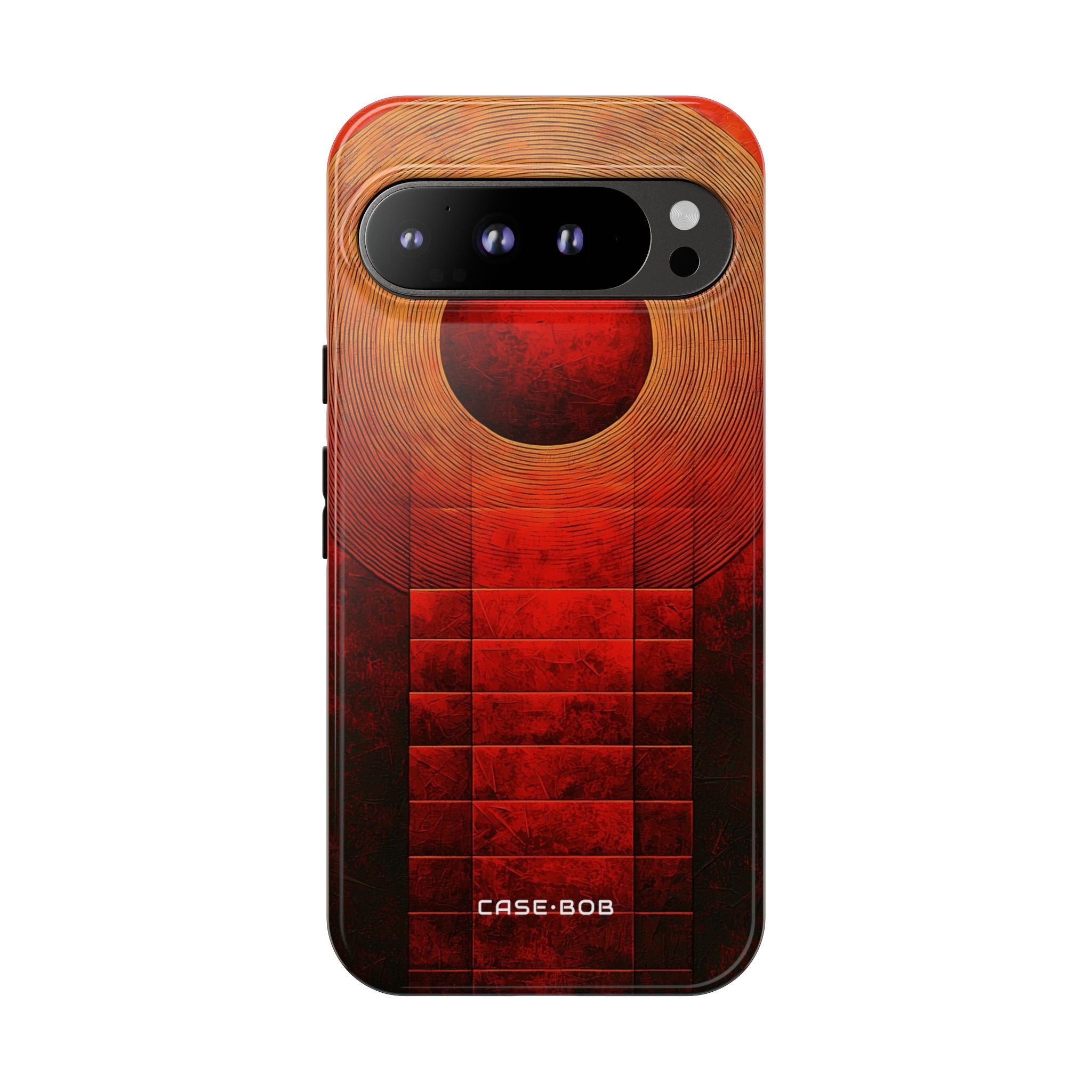 Crimson Orbit Google Pixel 9 Pro XL Case - Tough