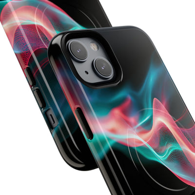 Digital Frequency · Tough 2.0 Magnetic Phone Case for iPhone · Black