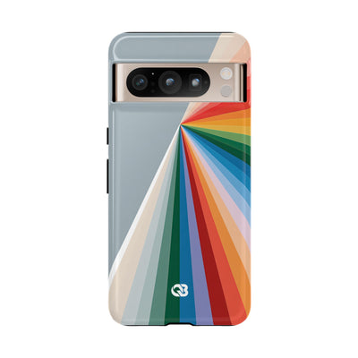 Grey Tough Phone Case for Google Pixel - Slate Prism Burst