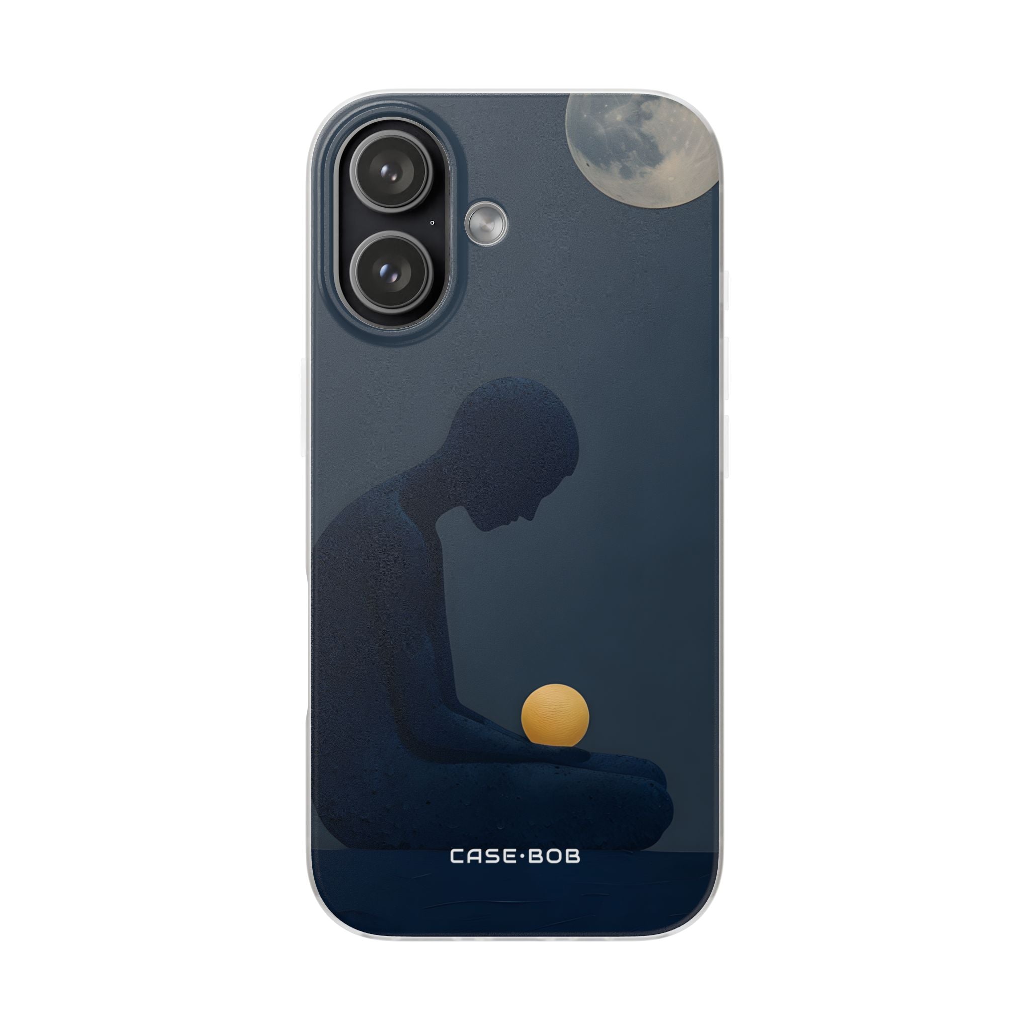 Moonlit Contemplation iPhone 17 Case - Soft - CASE•BOB