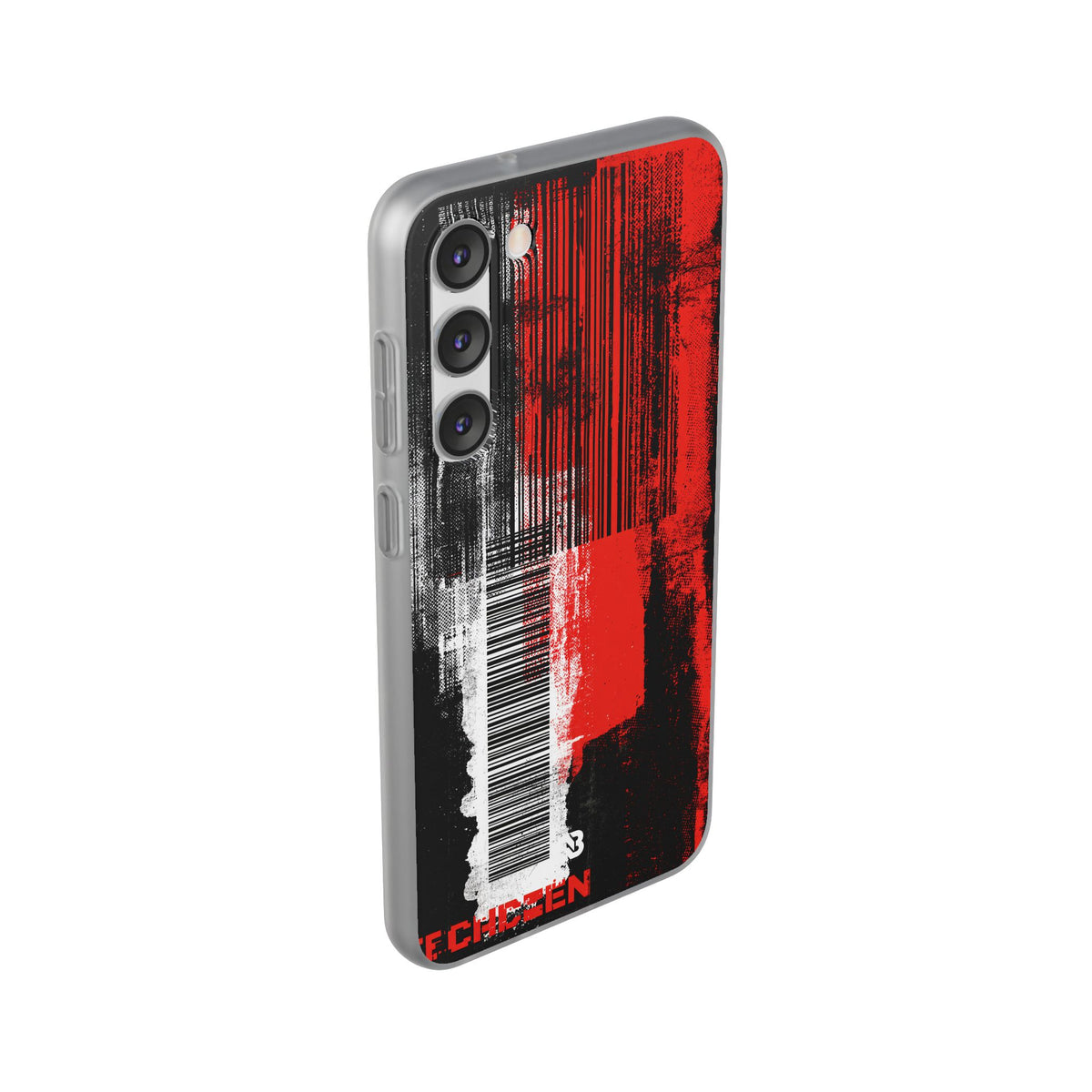 Distorted Barcode · Lite Phone Case for Samsung · Black