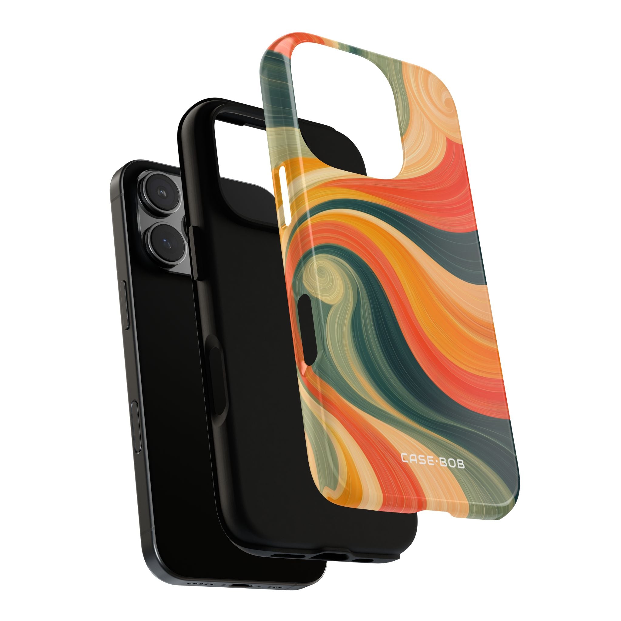 Spiral Glow iPhone 16 Pro Case - Tough
