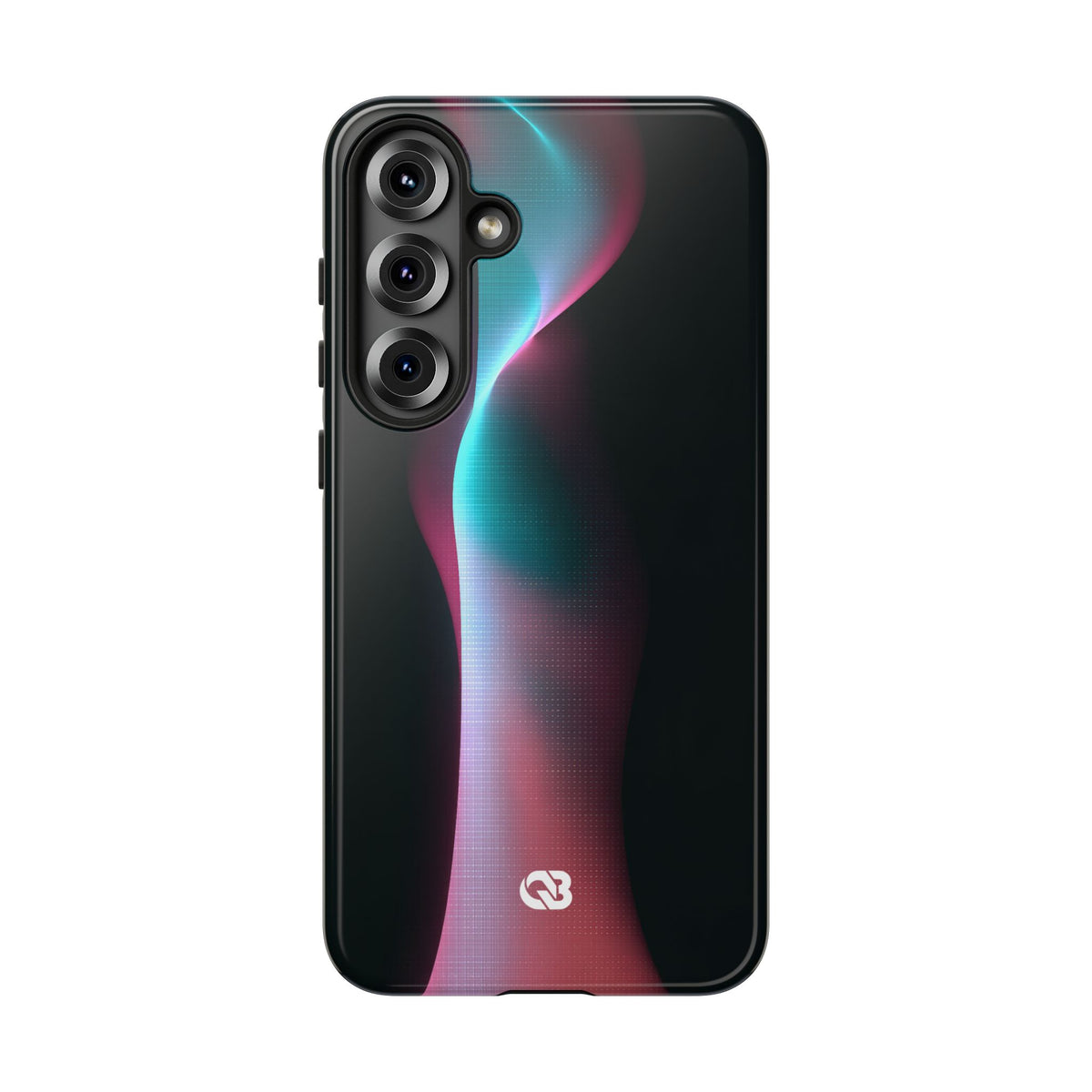 Neon Pixel Flow · Tough Phone Case for Samsung · Black
