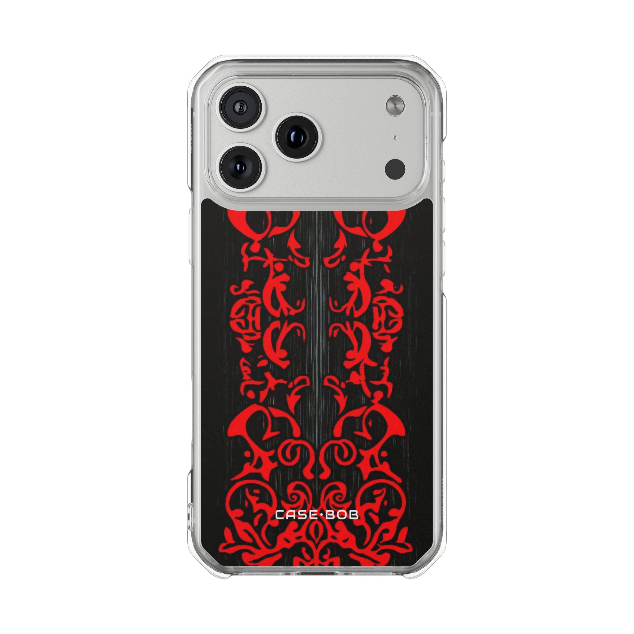 Crimson Cascade iPhone 17 Pro Max Cover - Impact