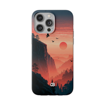 Orange Lite Phone Case for iPhone - Crimson Ridge Flight