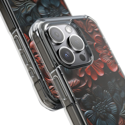 Carved Earth Bloom · Impact Phone Case for iPhone · Magsafe