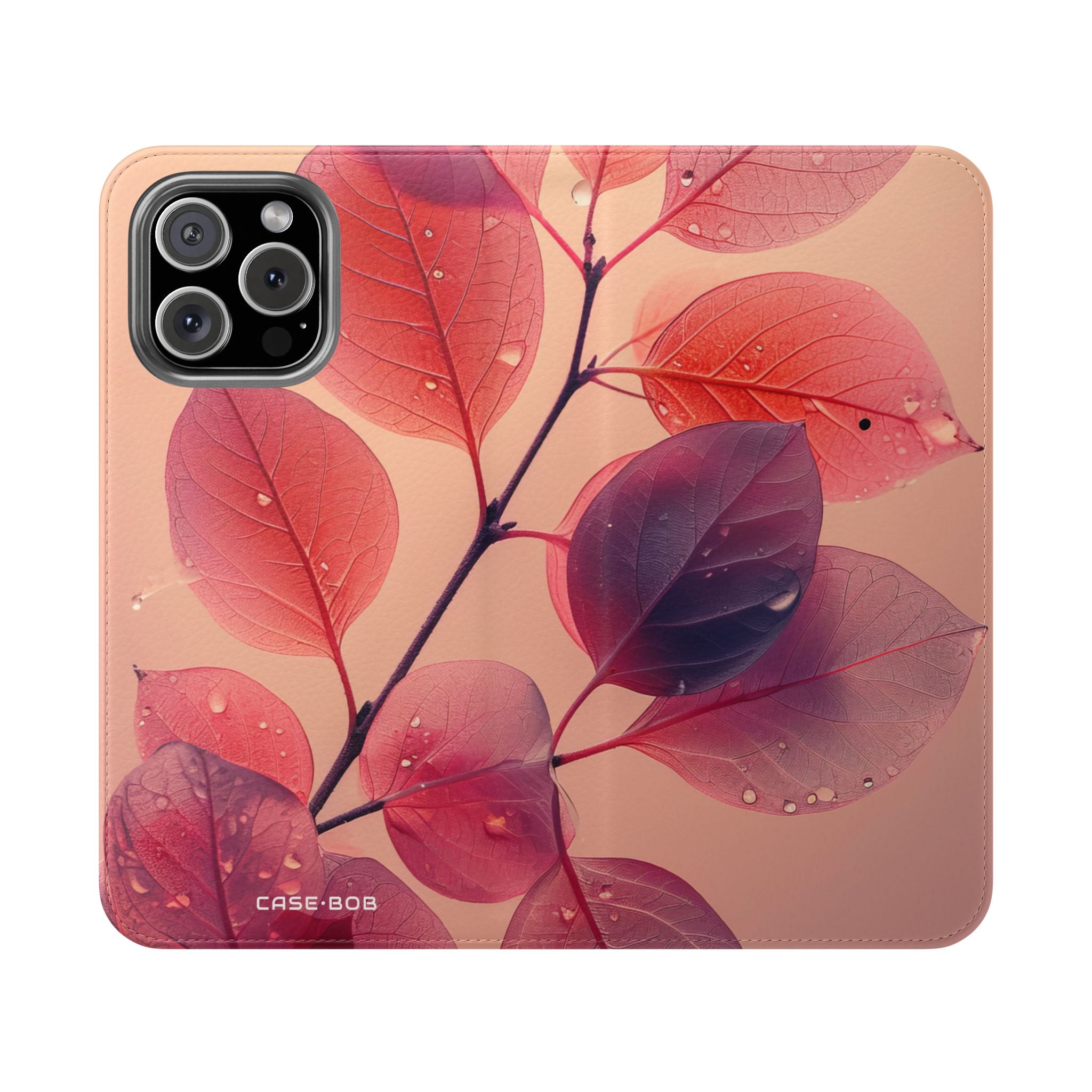 Translucent Leaves - iPhone 16 Max Case - Wallet