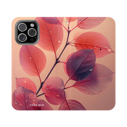 Translucent Leaves - iPhone 16 Max Case - Wallet