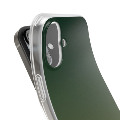 Green Lite Phone Case for iPhone - Shadow Moss Grain