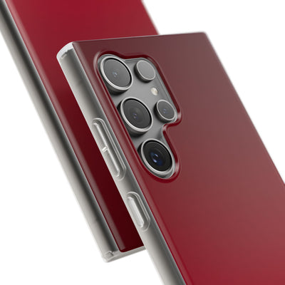 Red Lite Phone Case for Samsung - Crimson Velvet Fade