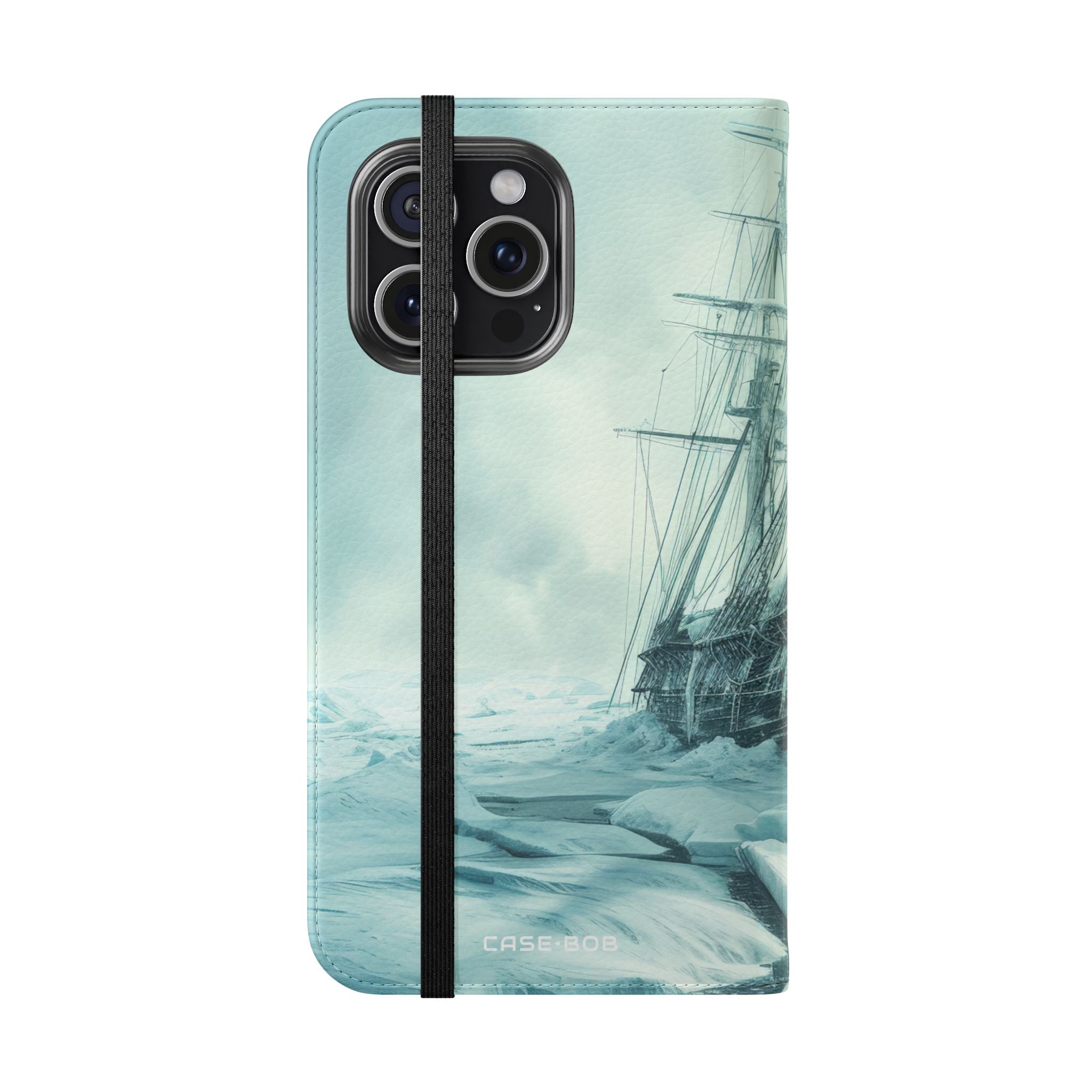 Iced Galleon - iPhone 15 Pro Max Case - Wallet