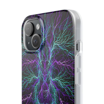 Electric Plasma Arbor · Lite Phone Case for iPhone ·  Purple
