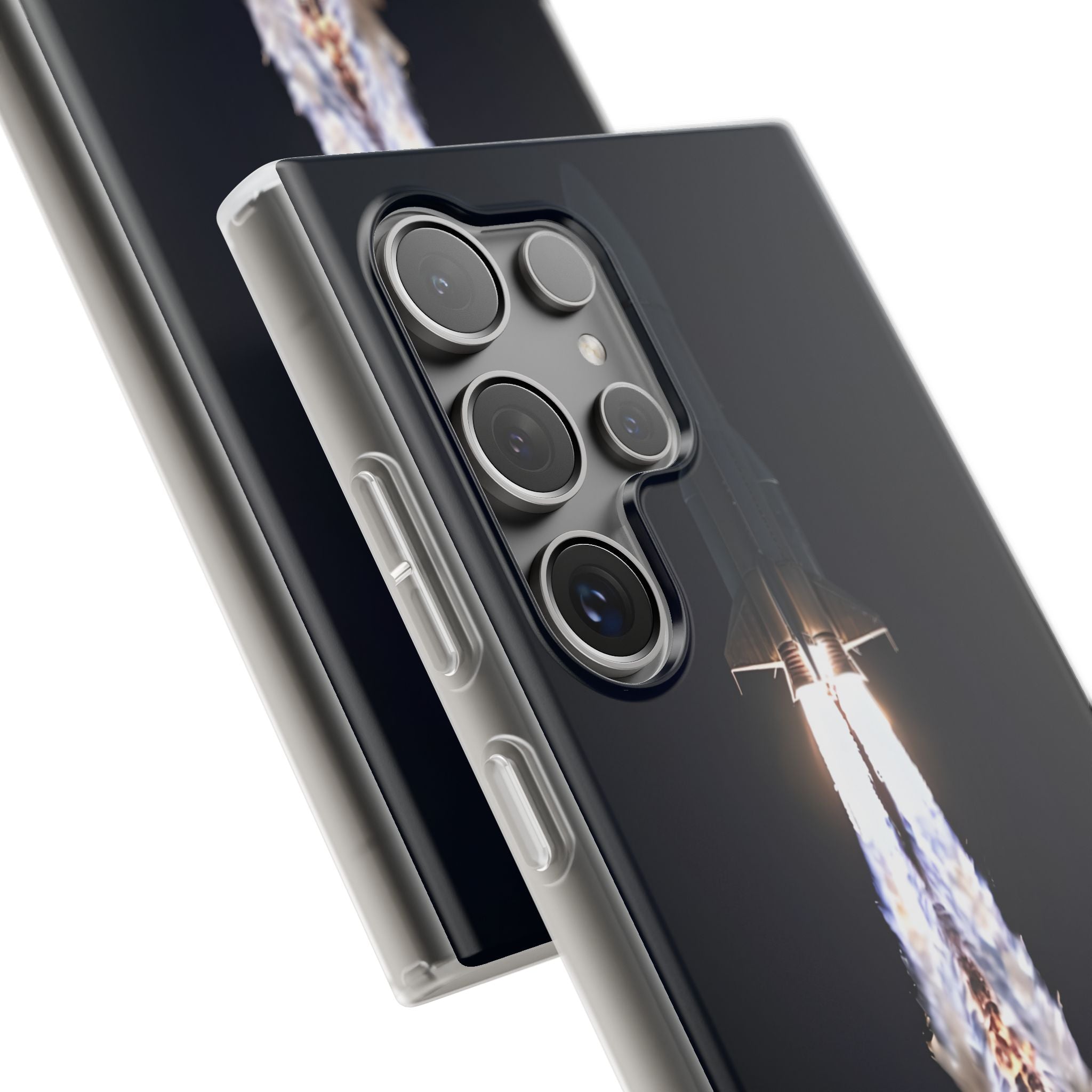 Obsidian Rocket Ascent · Soft Coque de téléphone pour Samsung