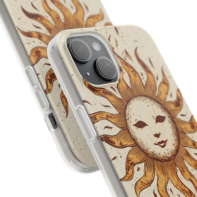 Ρουστίκ Ηλιακή Μάσκα · Soft Θήκη για iPhone