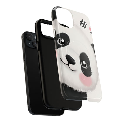 Panda Glow iPhone 15 Plus Case - Tough+
