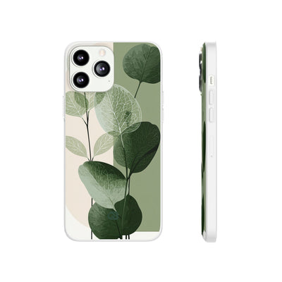 Layered Eucalyptus Study · Lite Phone Case for iPhone ·  Green
