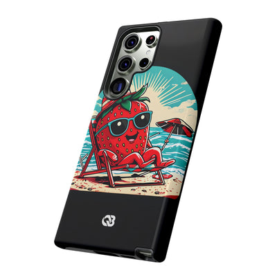 Retro Coastal Berry · Tough Mobilskal för Samsung