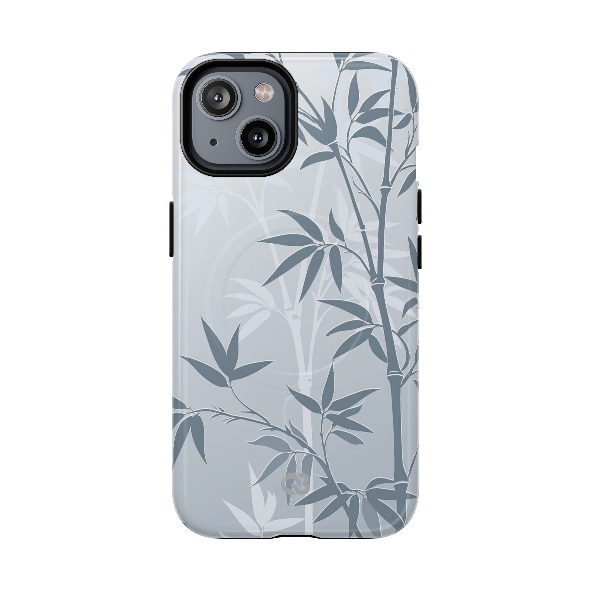 Blue Tough 2.0 Magsafe Phone Case for iPhone - Slate Bamboo Shadow