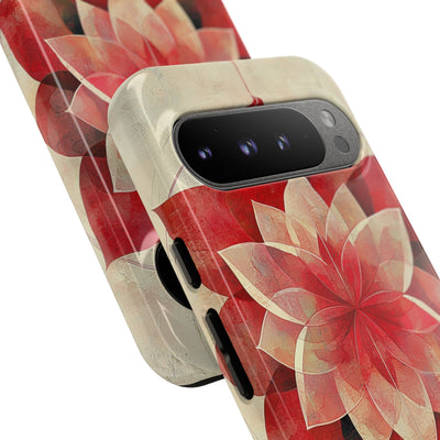 Crimson Petal Peak · Tough Phone Case for Google Pixel