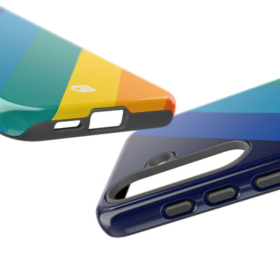 Prismatic Slant · Tough Phone Case for Samsung