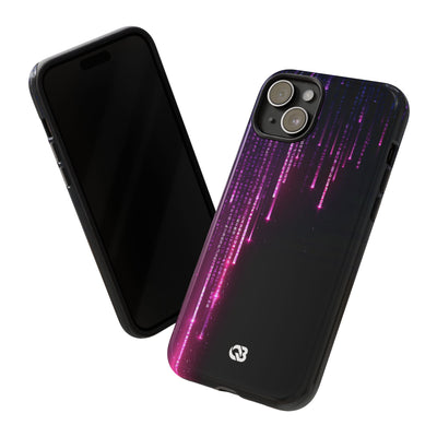 Binary Cascade · Tough Phone Case for iPhone · Black