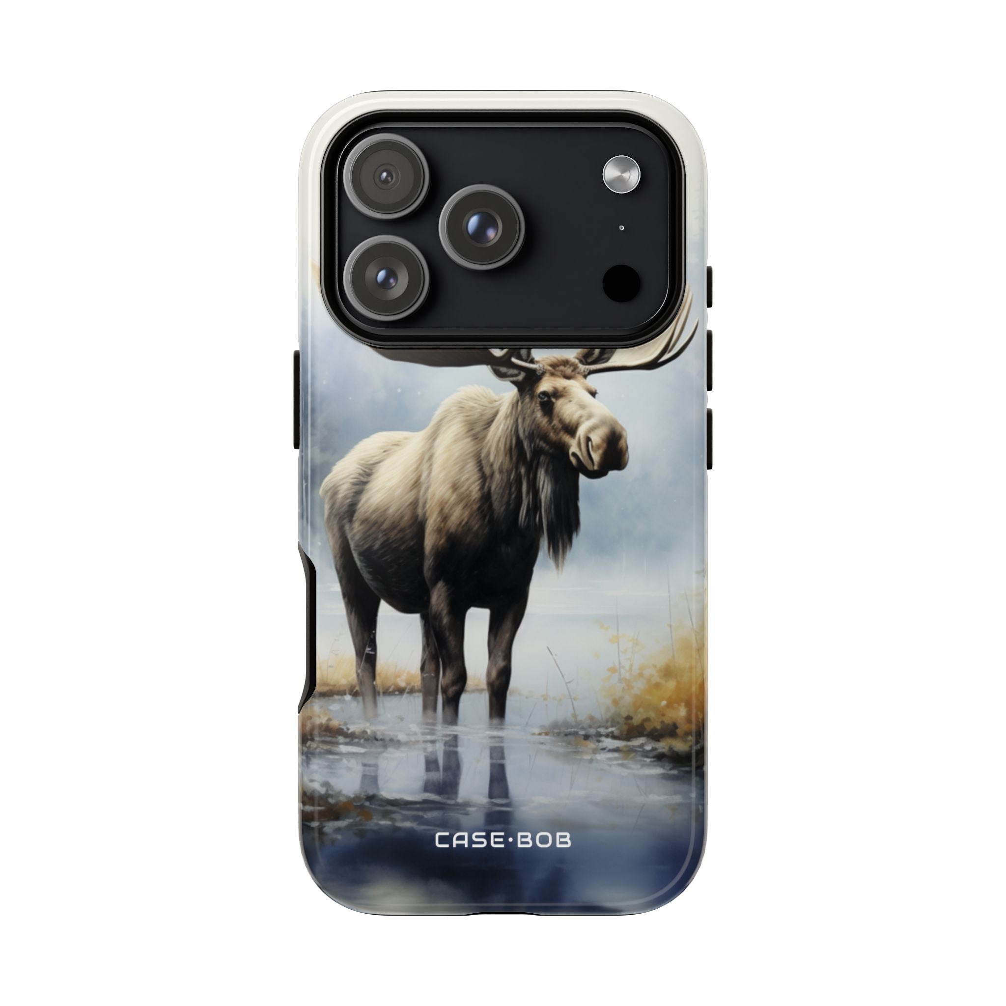 Moose Reflection iPhone 17 Pro Case - Tough - CASE•BOB